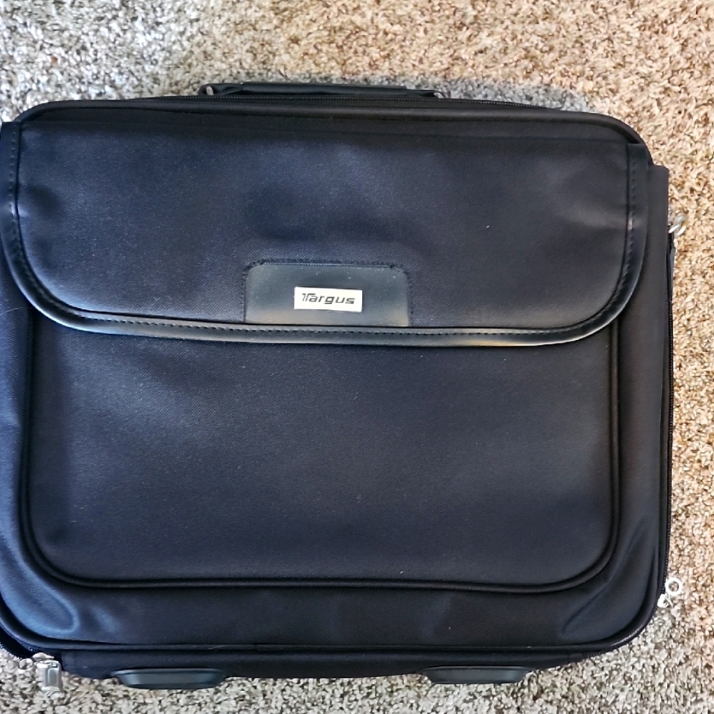 Targus Black Professional Laptop Bag with Matte Finish